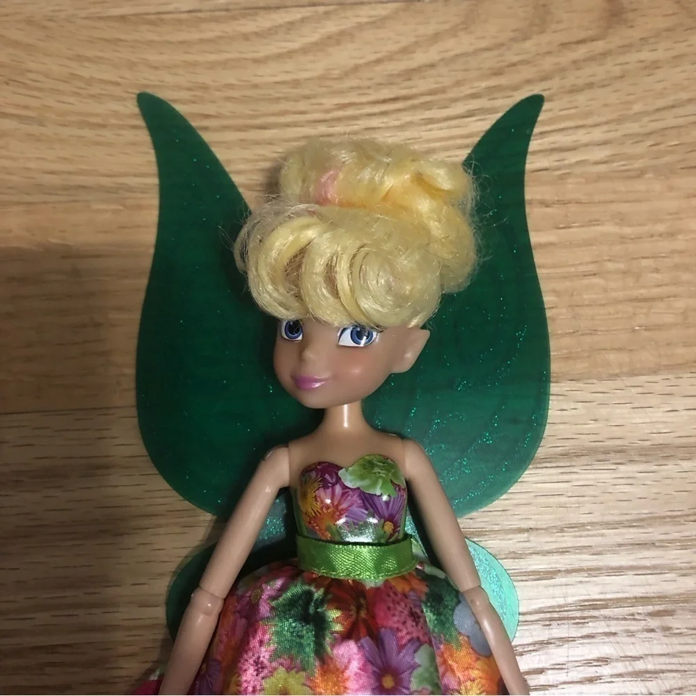 Tinker Bell Fairies Doll Disney Deluxe Fashions Kids Toy Wings